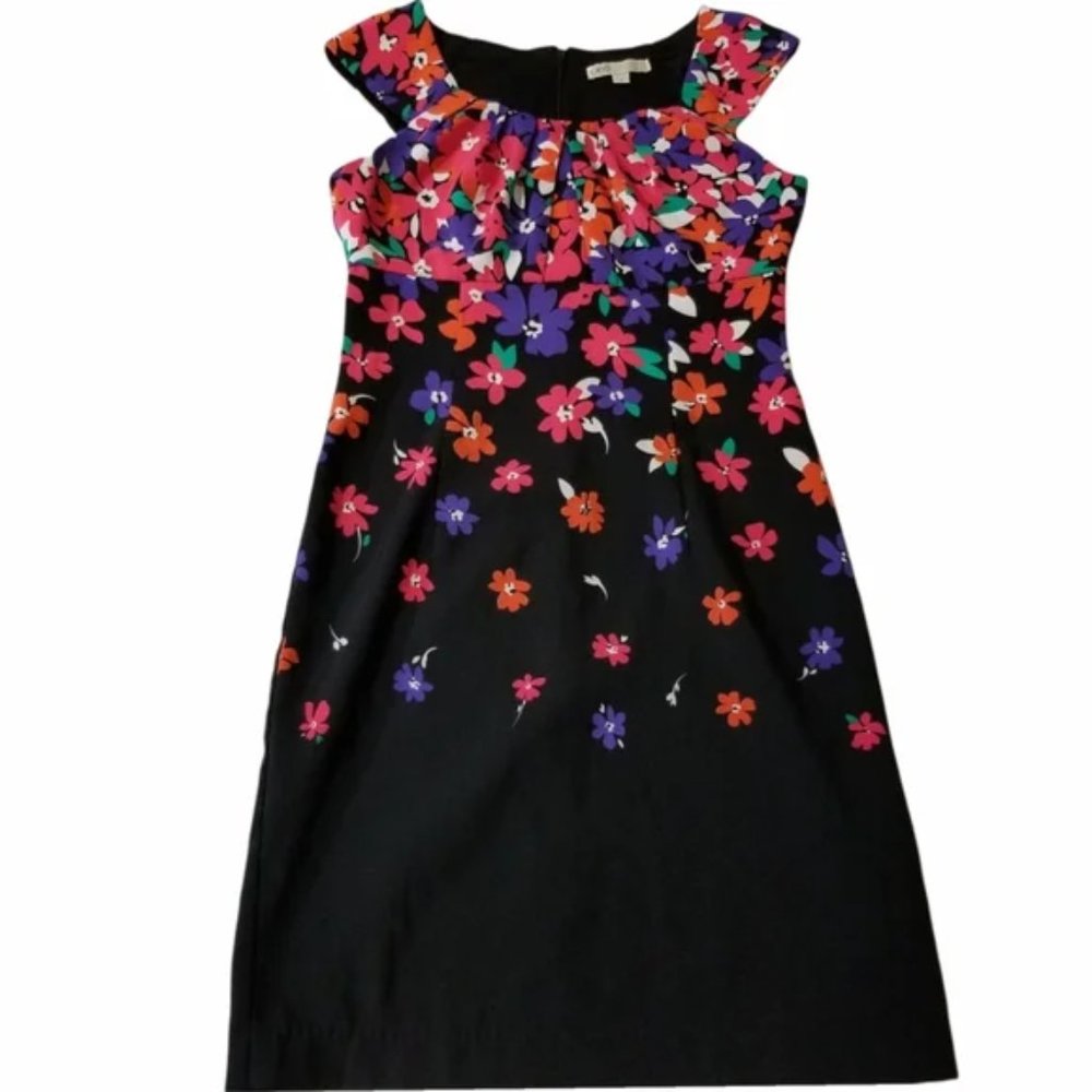 𝅺Cleo floral sleeveless dress